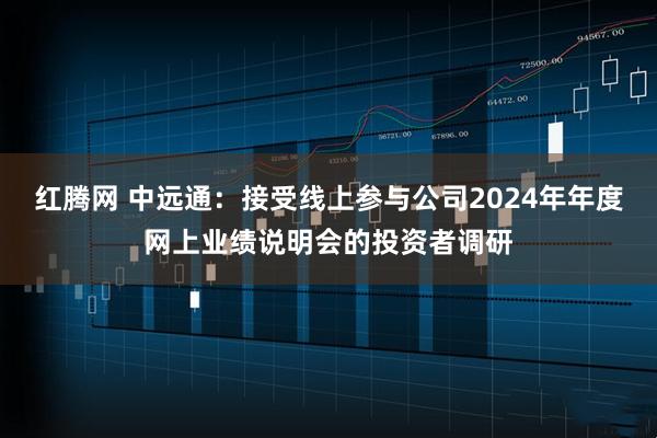 红腾网 中远通：接受线上参与公司2024年年度网上业绩说明会的投资者调研