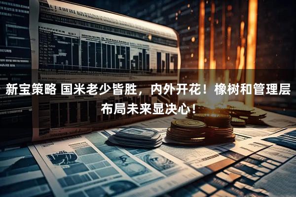 新宝策略 国米老少皆胜，内外开花！橡树和管理层布局未来显决心！
